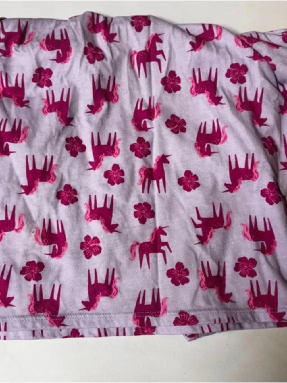 Girl's Wonder Nation Unicorn dress with pockets